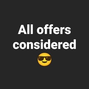 All offers considered :)